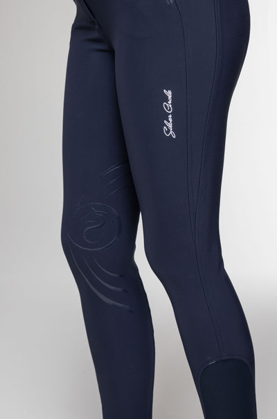 Reithose Knie-Grip navy